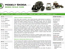 Tablet Screenshot of modelyskoda.info